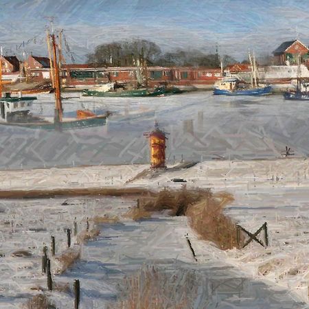Huus Ant Deep Og Greetsiel Lägenhet Krummhörn Exteriör bild