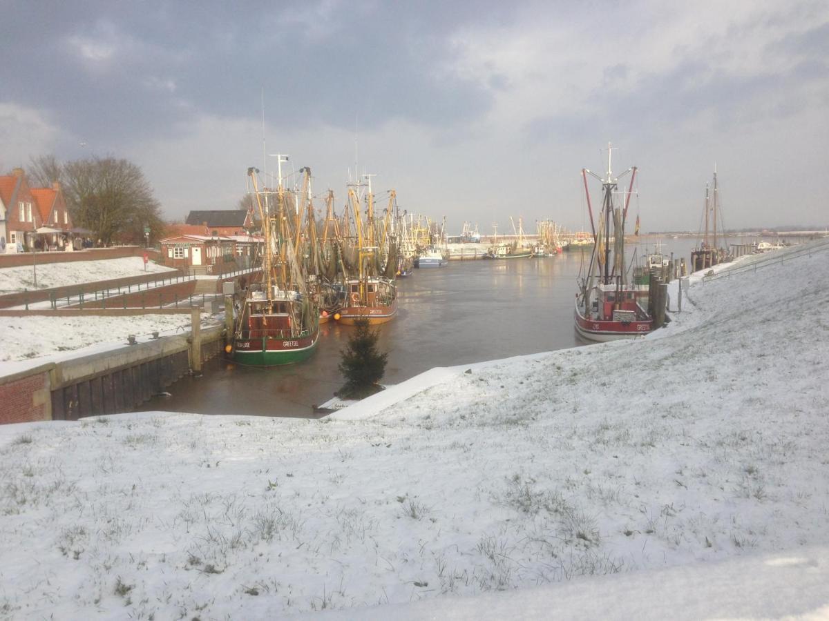 Huus Ant Deep Og Greetsiel Lägenhet Krummhörn Exteriör bild